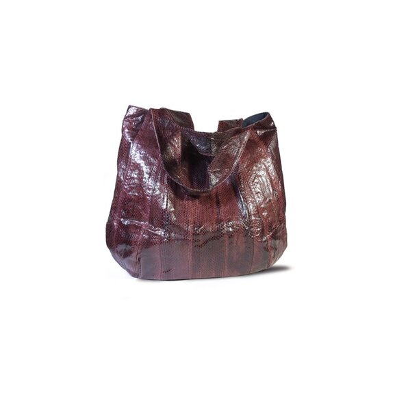 Jenna Watersnake from Beirn Watersnake Hobo Tote Bag Wine - Picture 2 of 8